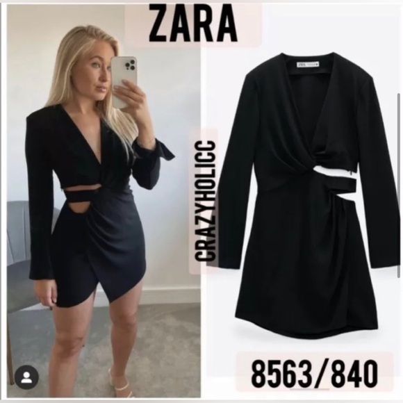 Zara Black Dress - Picture 3 of 7